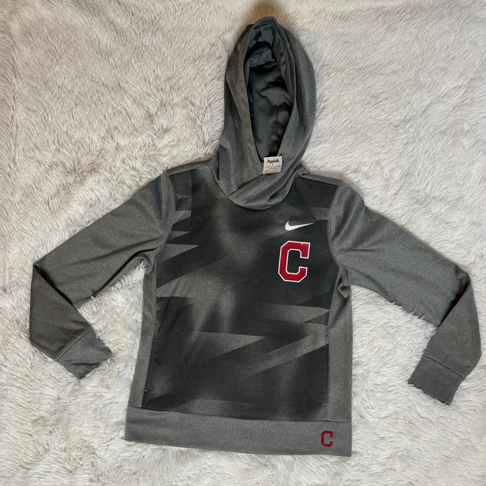 NWT: Cleveland Guardians Nike Dri-Fit Gray Hoodie - Women’s Small (Light Snags)